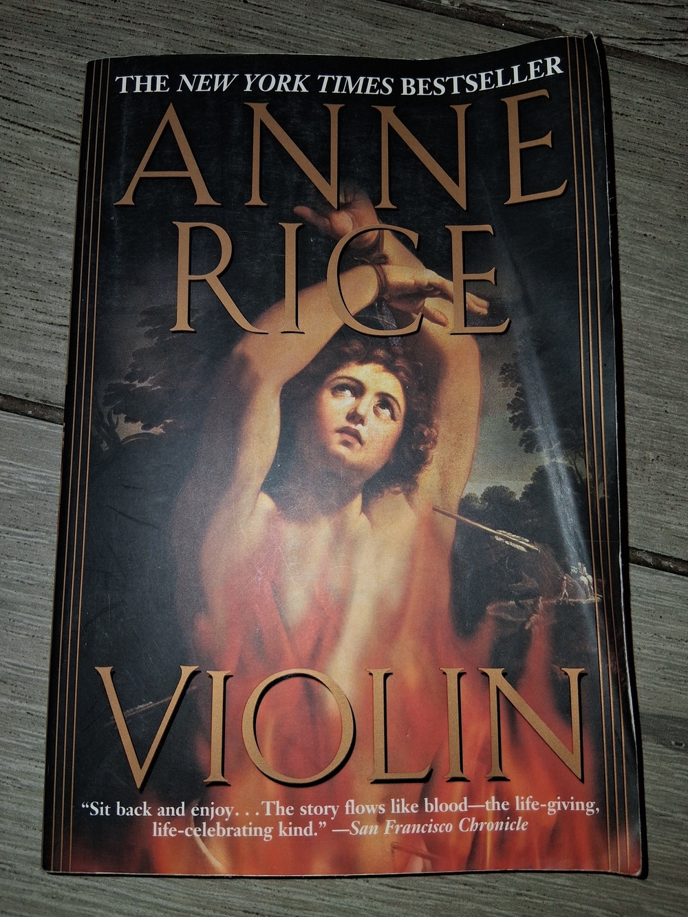 Ballantyne Violin Poster in Black & Brown Tones